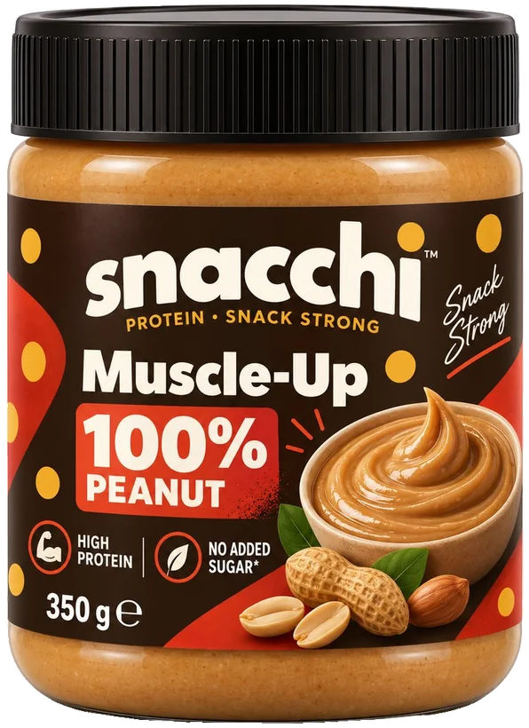 Snacchi Muscle-Up protein spread jar